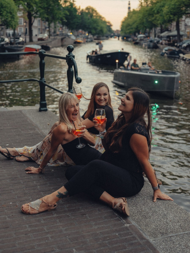 Vivid Bachelorette Photography Session Amsterdam