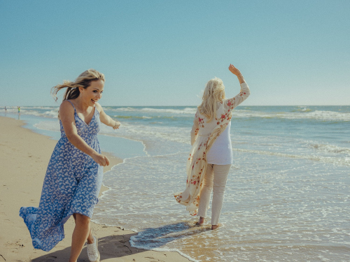 Mother and Daughter Beach Photoshoot Gift Card
