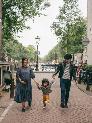 Japanese Pregnancy Photography in Amsterdam