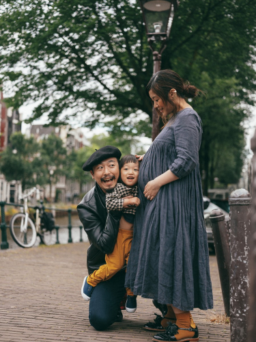 Amsterdam Japanese Maternity Photo Session