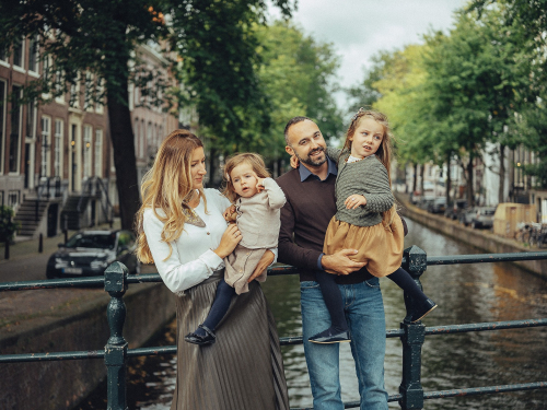 spontaneous familyshoot amsterdam
