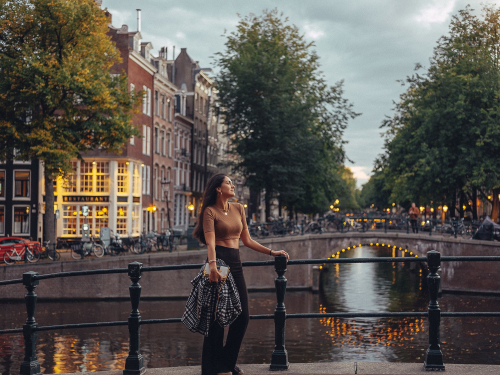 Charming Evening Photo Session in Amsterdam