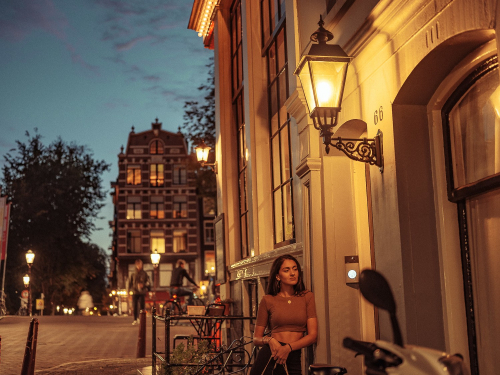 Blue Hour Portraits in Amsterdam