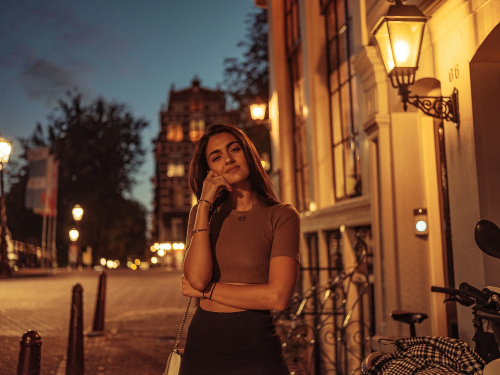Night Photoshoot in Amsterdam
