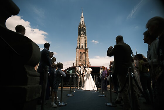 Authentic Wedding Photos in Delft