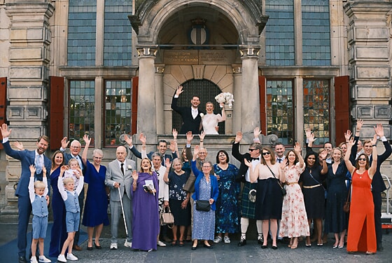 Cinematic Wedding Photoshoot in Delft